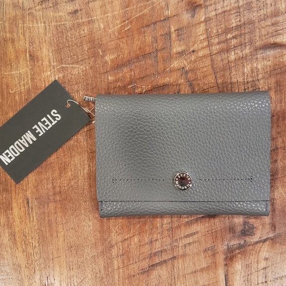 Steve Madden Handbags - Steve Madden NWT - Women's - Gray Brandie - Wallet